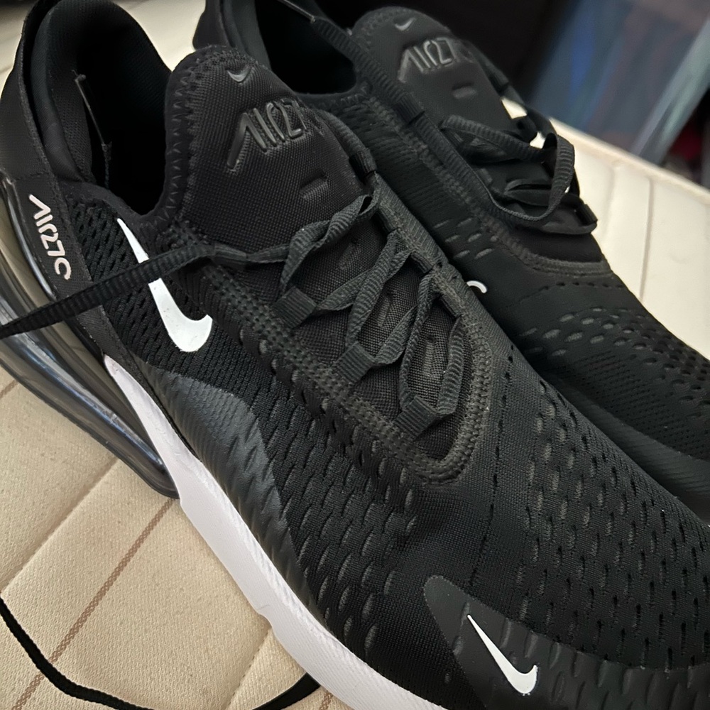 Nike Air Max 270 Black and White Sneakers